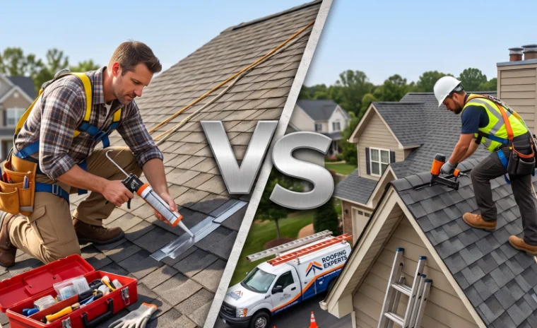 DIY Roof Repair vs. Professional Help Blog