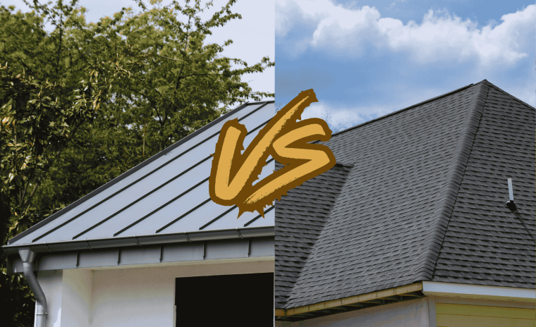 Asphalt Shingles vs. Metal Roofing Comparing Cost, Lifespan, and ROI